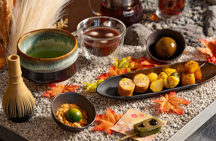 Grove Lounge 「京の秋の実り」— 収穫と恵みの「秋のアフタヌーンティー」