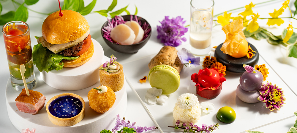 【2月14日（土）限定】花とお茶が彩る、バレンタインの優雅な午後 フラワーアフタヌーンティー