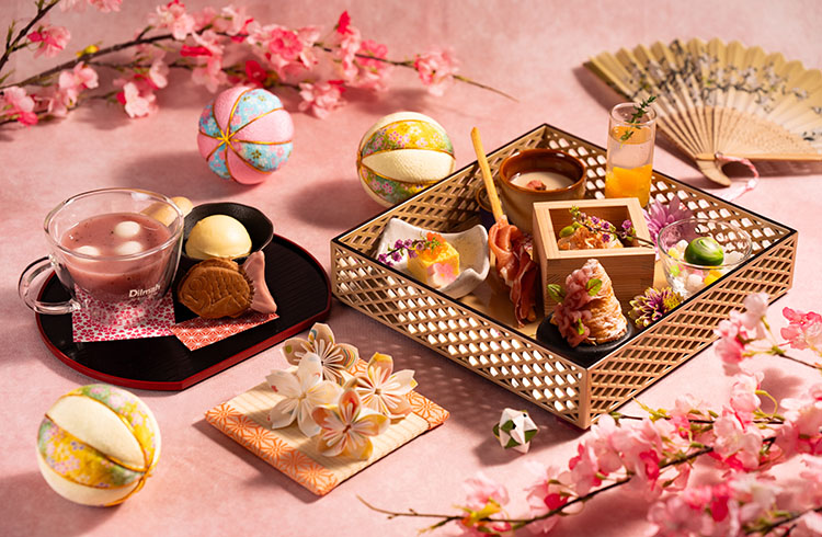 グローブラウンジ　花宵　-「春アフタヌーンティー」