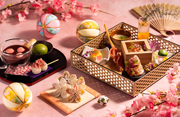 グローブラウンジ　花宵　-「春アフタヌーンティー」