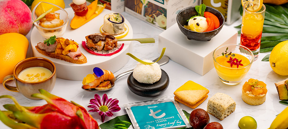 【6月13日（土）限定】みずみずしいフルーツと紅茶のマリアージュ 「トロピカルフルーツアフタヌーンティー」